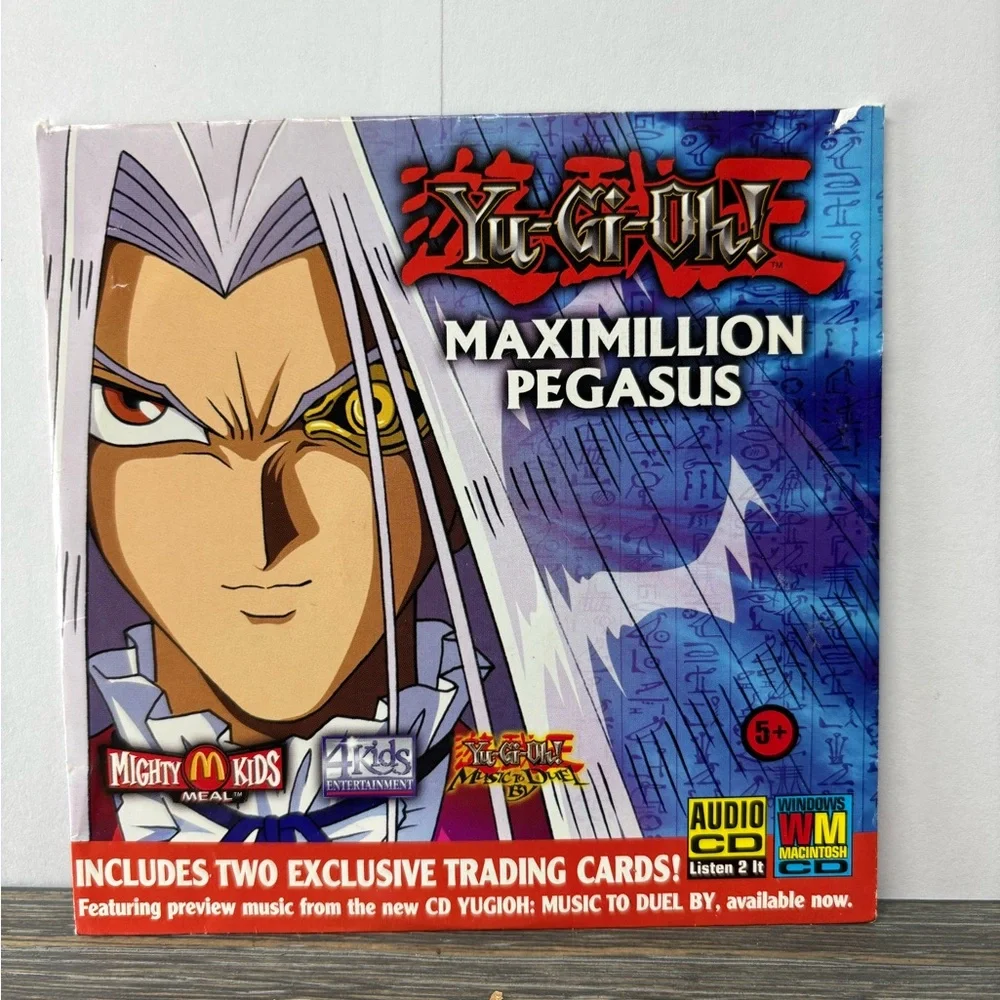 MIGHTY KIDS MEAL YU-GI-OH! MAXIMILLION PEGASUS CD 11921